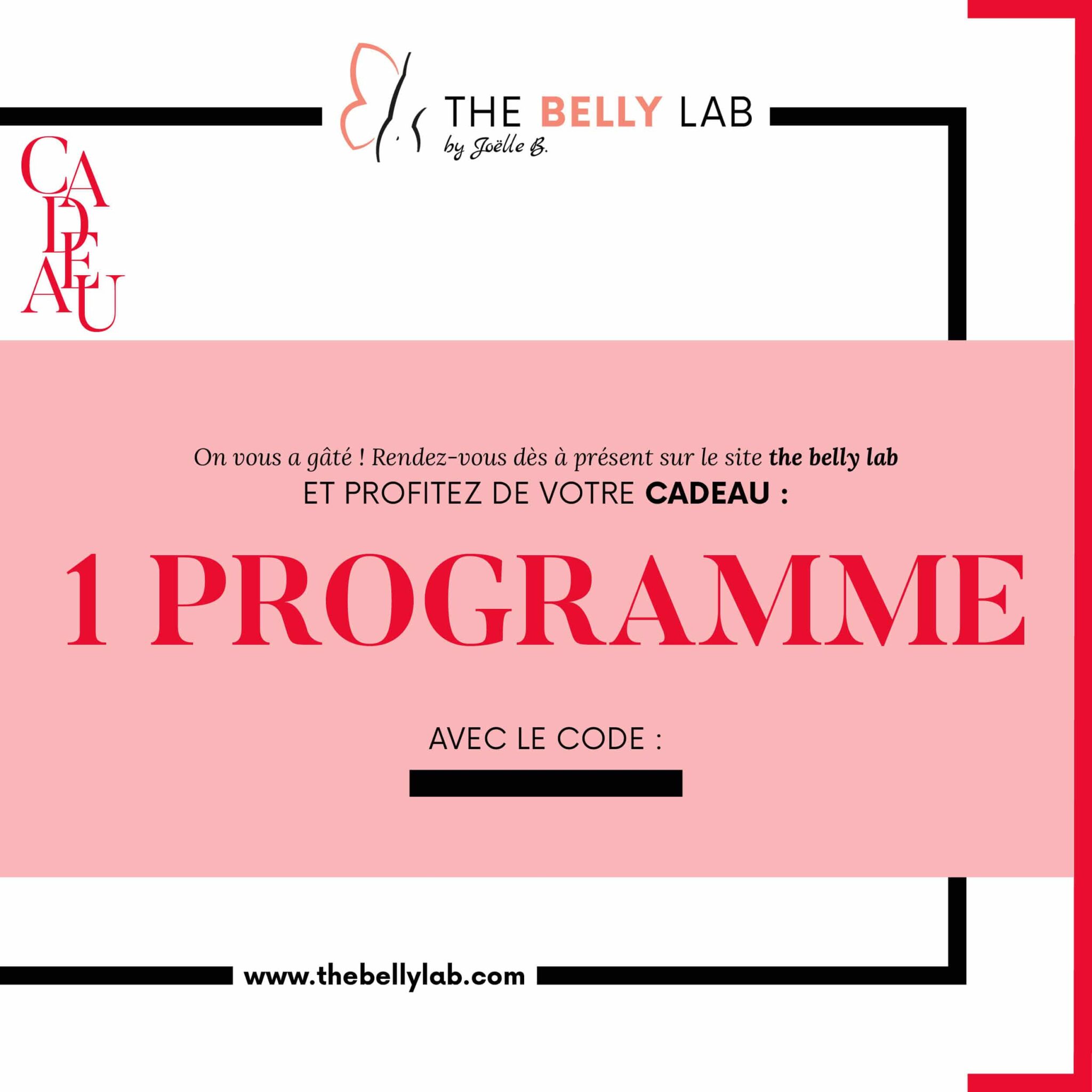 Carte cadeau programme TBL